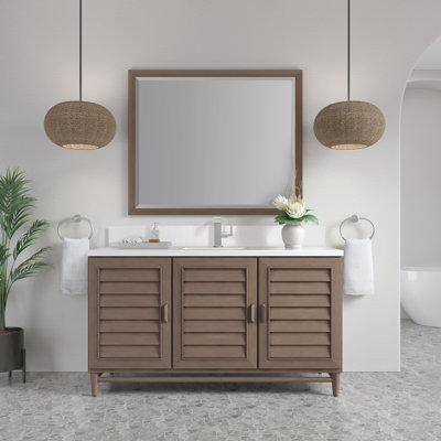 Meuble-lavabo simple l 60 po Broeder