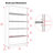 Adjustable Storage Bookcases, Wood Mdf Modern 5 Shelf For Home