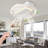 20Inch Modern Leafless Ceiling Fan With Remote Control Removable And Washable, Reversible Motor-907391086
