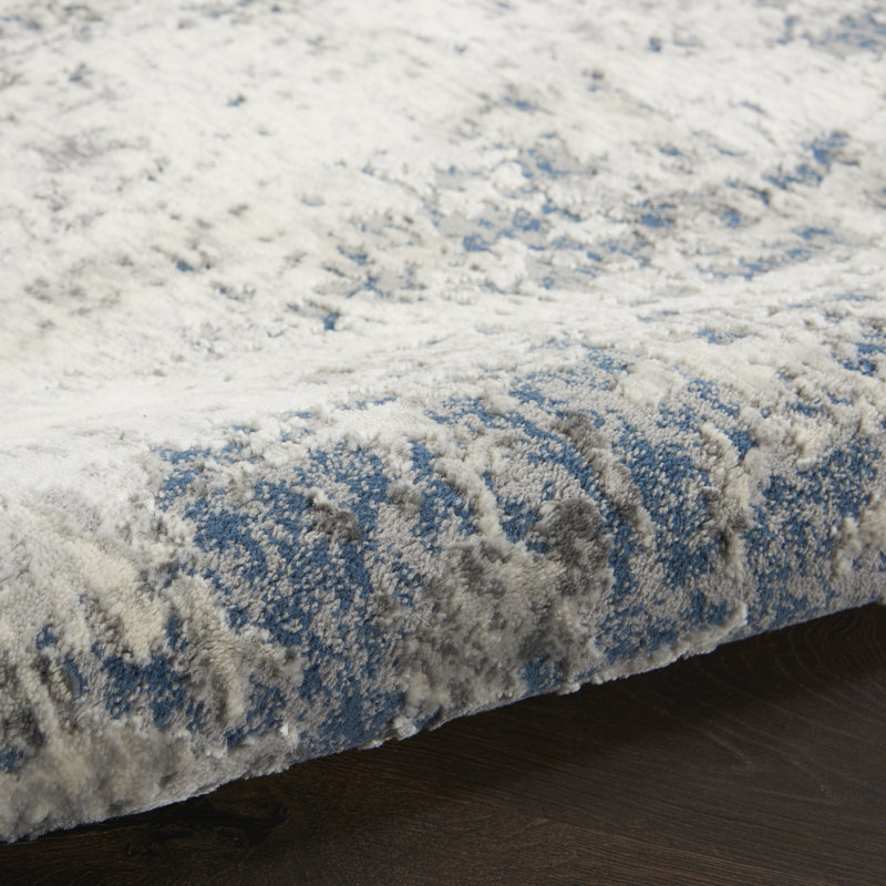 Hebersham Abstract Area Rug, Runner 66 x 209cm