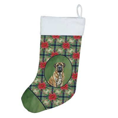 Chaussette de Noël Brindle English Mastiff
