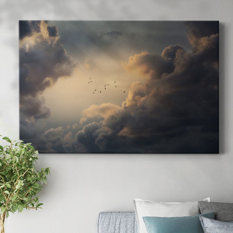 Toile tendue au-dessus de la galerie Soaring High, H 12 po x l 18 po