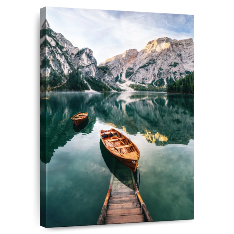 Alvord Lake Braies Dock, 24" H x 16" W