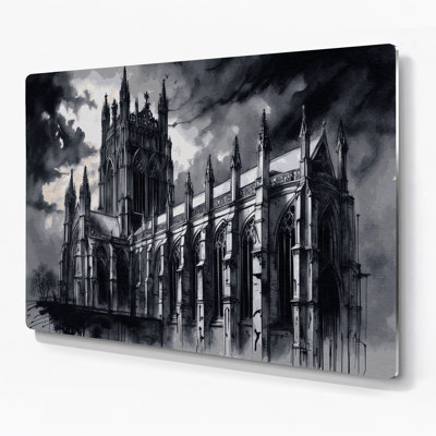 Halloween, art gothique noir, art mural