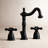 Kingston Brass Heritage Two-Handle 3-Hole Deck Mount Widespread Bathroom Faucet with Pop-Up Drain-50762616