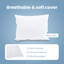  Pillow White 130Gsm 100% Cotton-706172006
