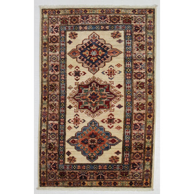 Grinder One-of-a-Kind 2'7" X 4'2" New Age Area Rug