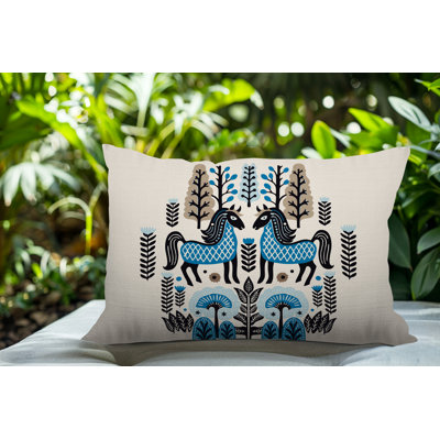 Coussin lombaire réversible intérieur / extérieur Stai Horse