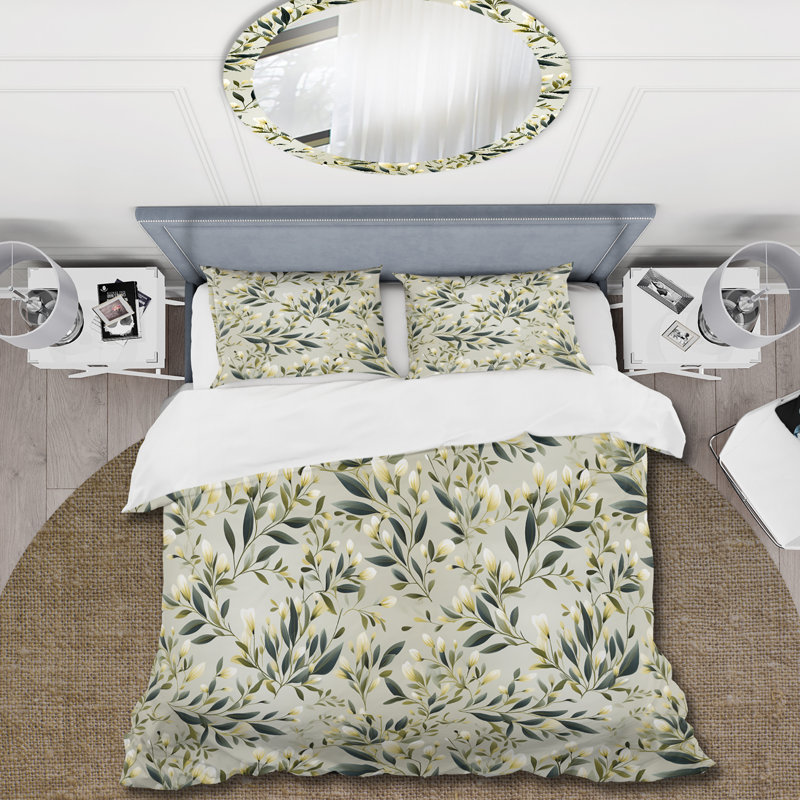 Ensemble de housse de couette Maguette, Housse de couette pour grand lit et 2 taies décor