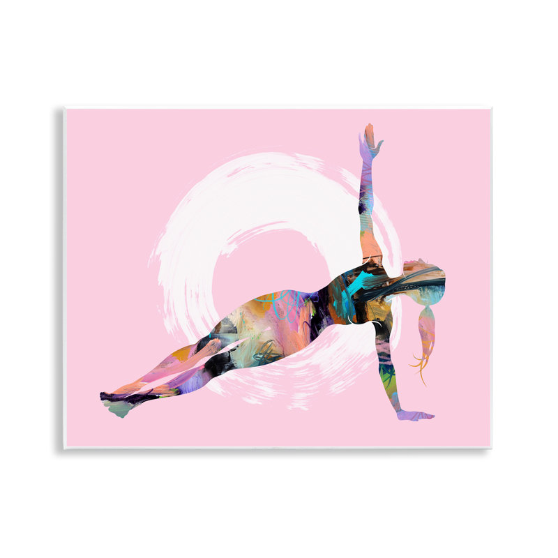 Art abstrait abstrait sur bois par Tim Parker