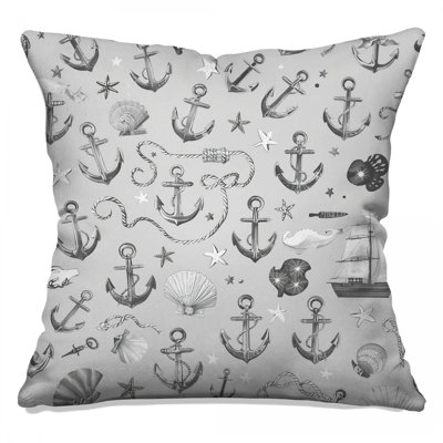 Coussins Nautical Anchor Shells