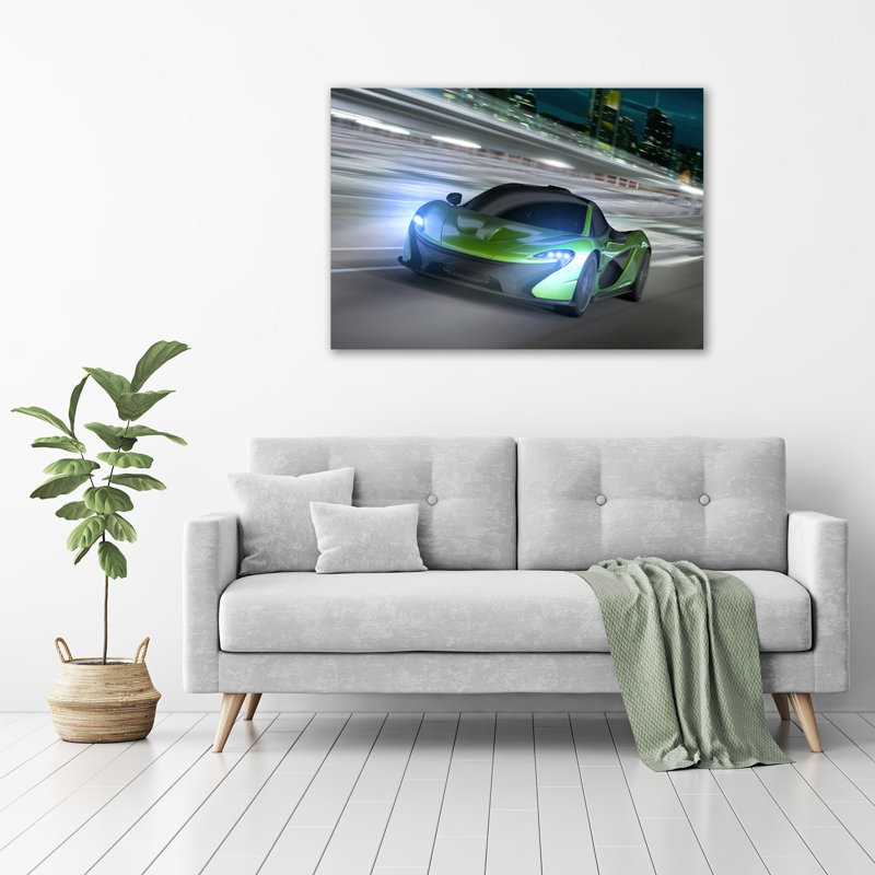 Racer - Wrapped Canvas Art Prints