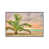 White Floater Framed