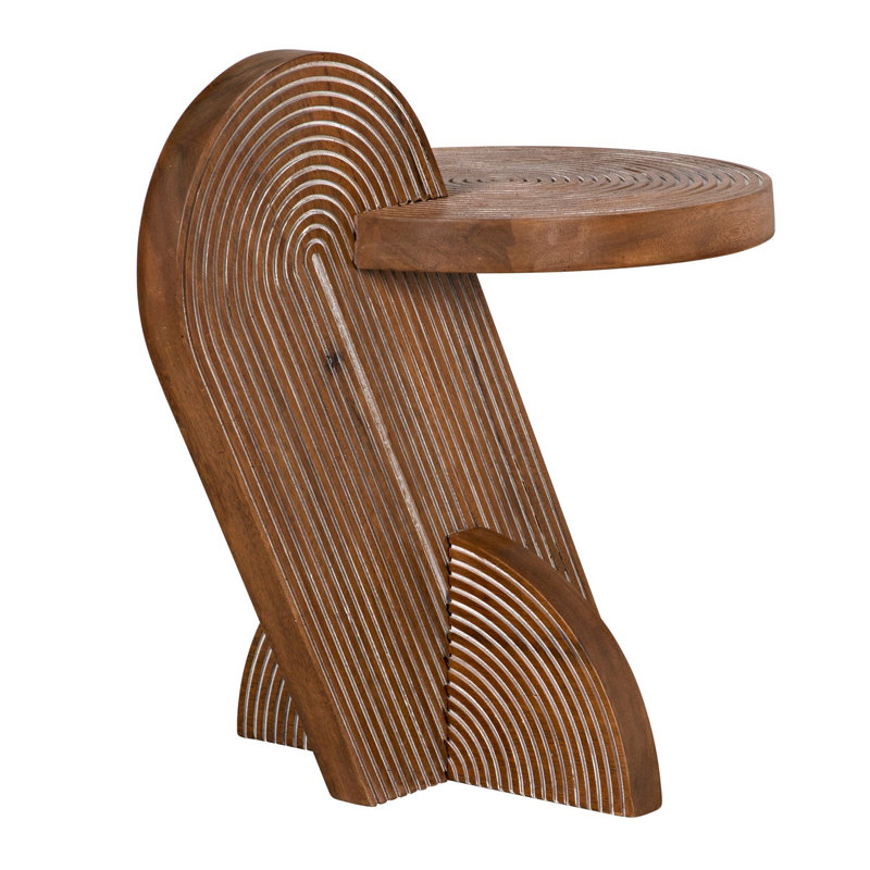 Solid Wood End Table