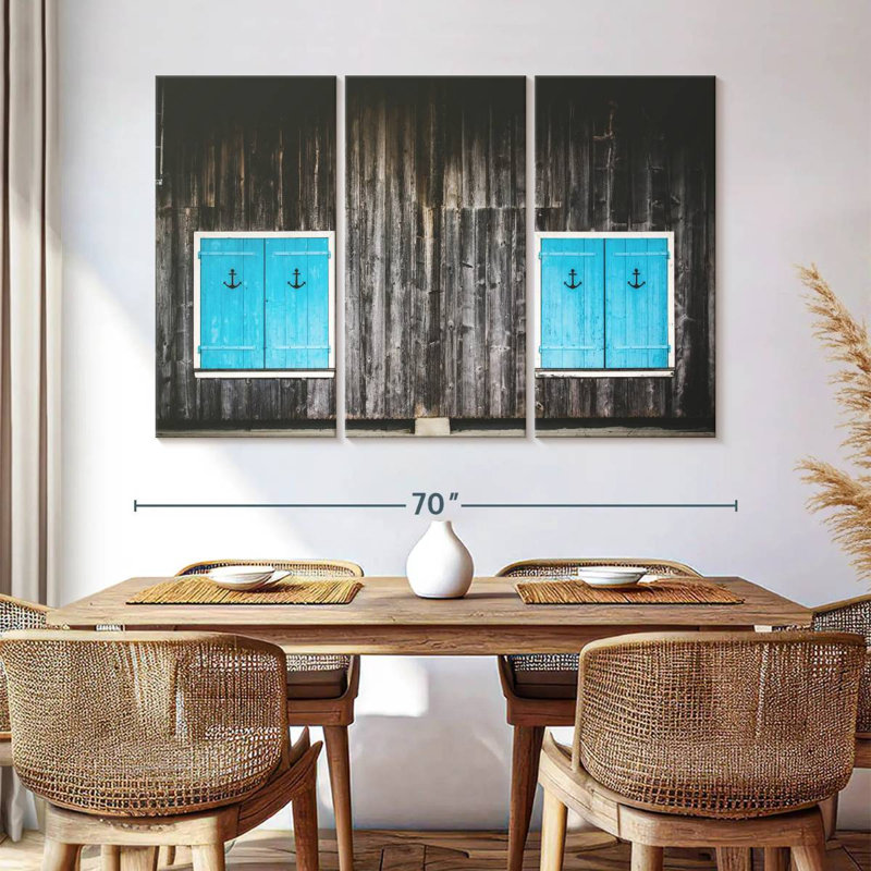 Lilie Nautical Windows, 42" H x 65" W