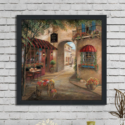 Ginos Pizzeria by Ruane Manning - Single Picture Frame Print