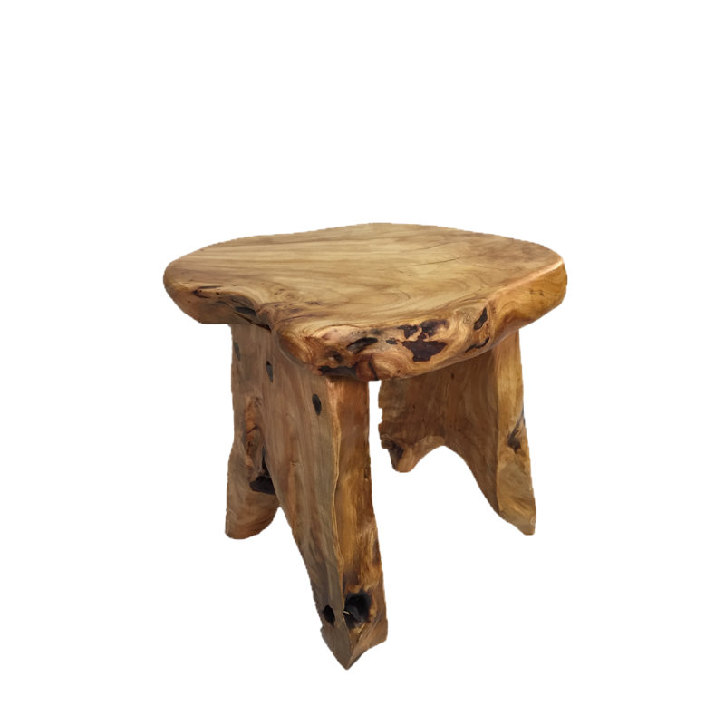 Calonia Solid Wood Accent Stool