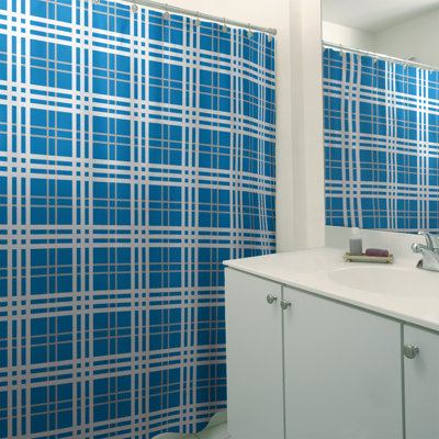 Plaid Shower Curtain