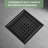 5.91'' Square Grid Shower Drain With Flange-88742747