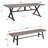 6 - Person Patio Dining Set with Rectangular Table