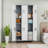 35.5 Inch Wide Metal Large Employee Locker with 6 Compartments-89222688