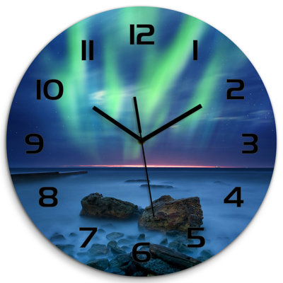 Jonnye Glass Wall Clock