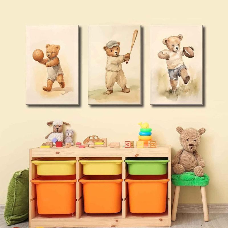 3 Piece Wrapped Canvas Print