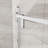 -angle Shower, 36" X 72", Clear Tempered Glass, Space Saving Design 36 In. D W 72 H Shower Enclosure, , Saver-117993748