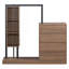 Armoire avec 4 tiroirs et 3 tablettes-1664689