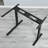Louwra 59'' Dual Motor Height Adjustable L-shaped Standing Desk-443492001