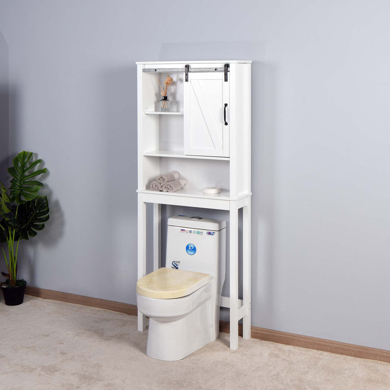 Rangement autoportant au-dessus de la toilette Arthas