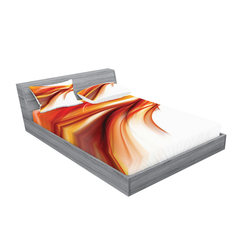 Drap-housse et coussin décoratif Ambesonne, Ensemble de draps pour très grand lit californien