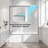 55"-60" W x 60" H Shower Door-128504513