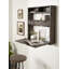 Bureau flottant en bois massif Aerick-1873200423