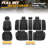 Full Set Seat Covers Universal Waterproof Leatherette For Cars Suvs Trucks Airbag Compatibility​​-117805577