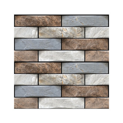 Simulation Wall Stickers Self-stick Kitchen Bathroom Decor
