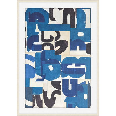 Blue Notes 1 Print by Sarah Z. Short