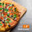 Commercial Chef Pizza Maker with Variable Temperature, 12-inch, Black