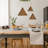 Triangle Accent Shelf with Adjustable Shelves-506784836