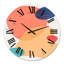 Minimal élémentaire organique et géométrique compostions XXIII - horloge murale moderne-59914506