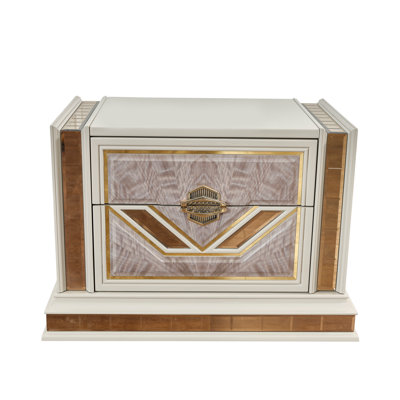Sharada 2 Drawer Nightstand