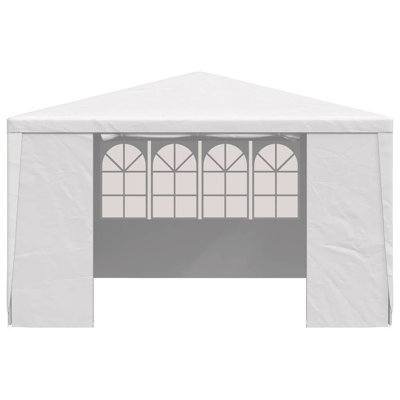 Party Tent White Polyethylene 13.1 x 13.1 ft Outdoor Event Canopy