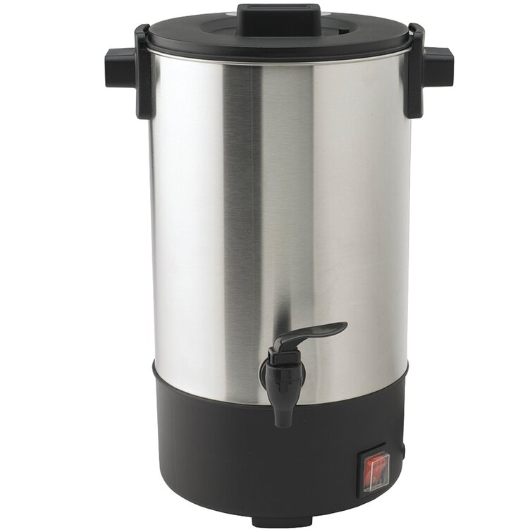 HomeCraft 30-Cup Stainless Steel Residential Coffee Urn in the Coffee  Makers department at