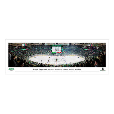 2020 NHL Winter Classic, Dallas Stars vs Nashville Predators - 44x18-inch  Double Mat, Deluxe Framed Picture by Blakeway Panoramas