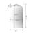 Full Length Mirror 36X66 Inch Vintage Ornate Arched Floor Mirror Metal Framed Mirror Dressing Mirror Oversized Wall Mirror, For Entryway, Living Room, Bedroom, Clothing Shop-1597582773