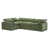 Tissu vert Sagano est en rupture de stock