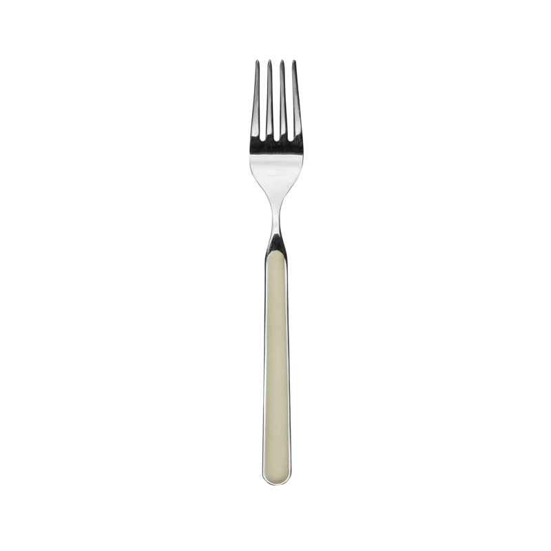 Fantasia Table Fork - 12 Pieces - Sugar Paper, Tortora