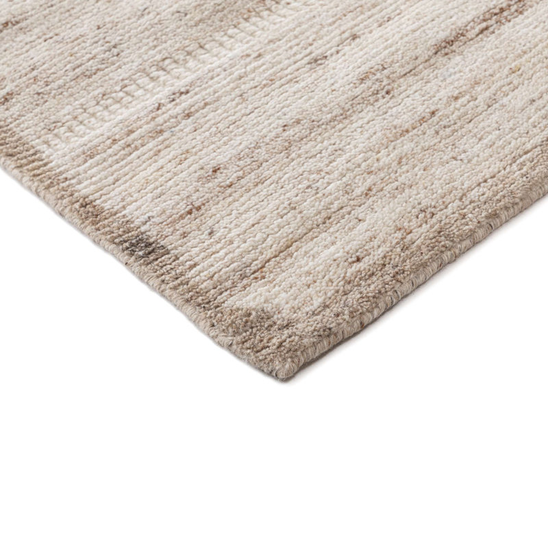 Hand Knotted Wool Aya Rug, Rectangle 7'6" x 9'6"