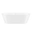 Baignoire autoportante 100% acrylique, baignoire avec rétention de chaleur, baignoire ergonomique pour salle de bain-129083057