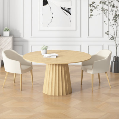 Table de salle à manger en bois massif